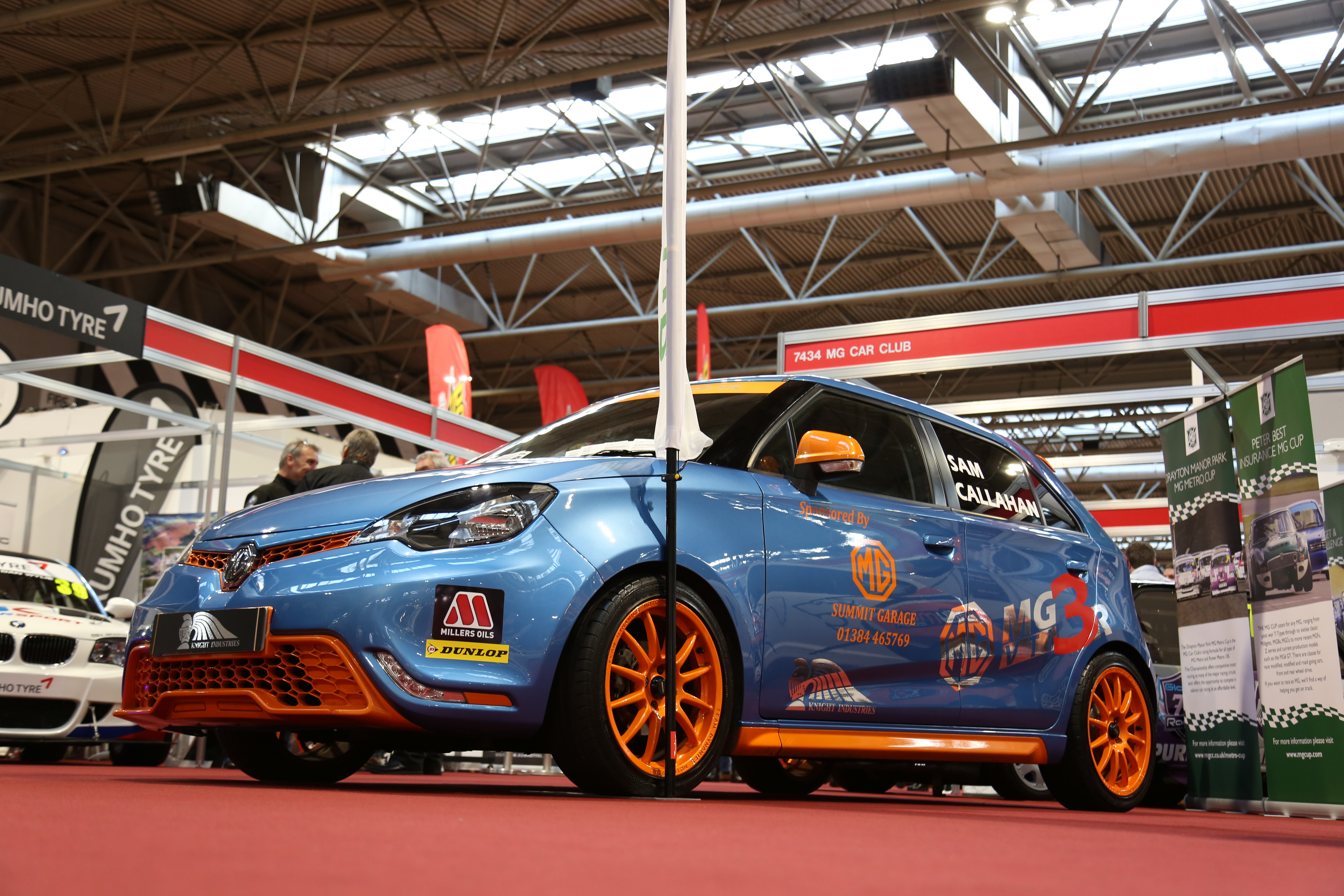 MG3 race car debuts at Autosport International - Motorsport