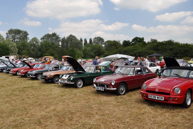 Abingdon Works Centre Bring Car Show Back To Life - MG Car Club