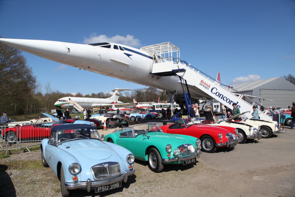 Brooklands MG Era Day MG Car Club