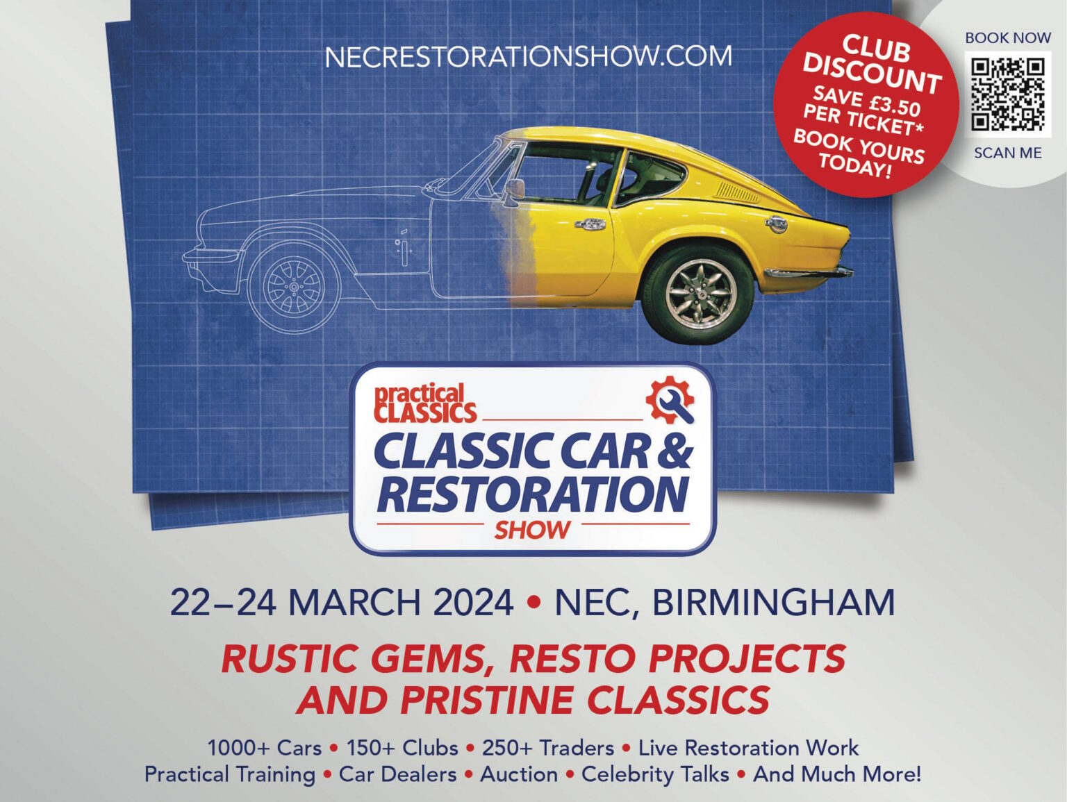 The Practical Classics Classic Car & Restoration Show 2024 MG Car Club